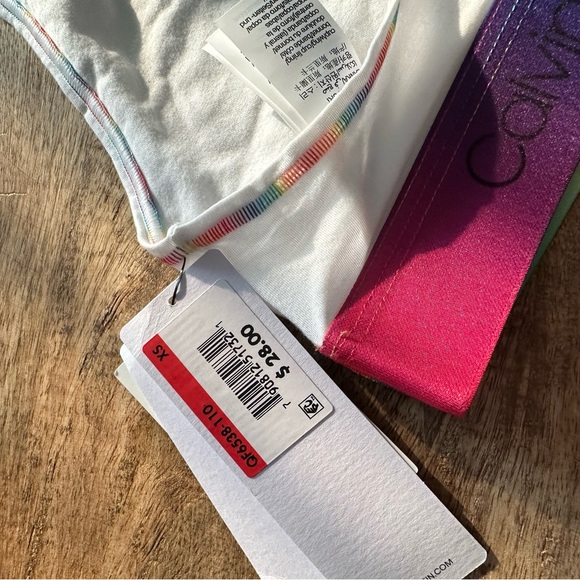 🌈NWT🌈Calvin Klein Modern Cotton Pride Bralette & Bikini Brief Set - Picture 15 of 16